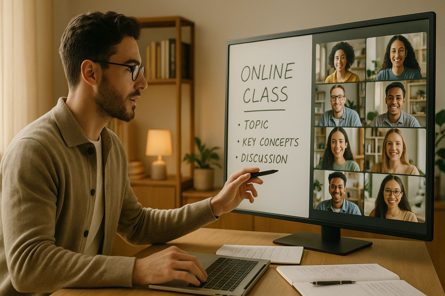 Teach live, engage deeply, and scale effortlessly.